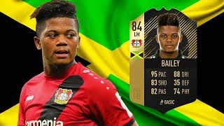 SECOND INFORM LEON BAILEY 84 PLAYER REVIEW  FIFA 18  Ultimate Team [upl. by Aidahs]