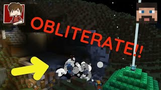 quotOBLITERATEquot Grian and SmallishBeans blow up xBCrafted BOTH POVs Hermitcraft Season 10 [upl. by Landri818]