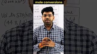 mole conversions  mole conversions in 1 min  NEET  JEE tranding neet chemistry shortfeed [upl. by Essyla]