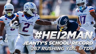 HEI2MAN Ashton Jeanty  SCHOOLRECORD 267 yards 6 touchdowns [upl. by Vanya]