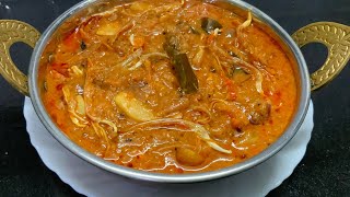 சைவ நெத்திலி மீன்குழம்பு 100veg fish curryvazhaipoo kulambusaivameen kulambu [upl. by Engvall]