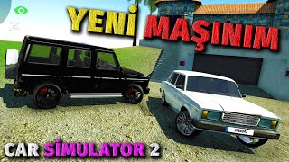 ARXAMCA POLİS DÜŞDÜ YENİ MAŞIN ALIB YIĞDIM 07  Car Simulator 2  Maşın Oyunları  sahmarehmedov [upl. by Eirellav]