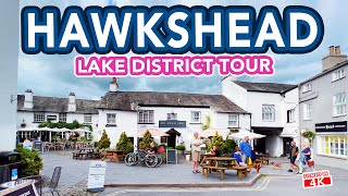 HAWKSHEAD Ambleside  Full tour of this beautiful Lake District village in Cumbria UK [upl. by Arrek325]