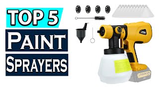 TOP 5 Best Paint Sprayers 2024 [upl. by Short]