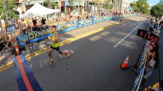 2021 DexterAnn Arbor Half Marathon Finish [upl. by Bose]