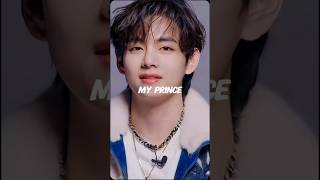 my prince 👀🙈❣️bts bts v Kim taehuang shorts v Rozeemkhan [upl. by Tiram]