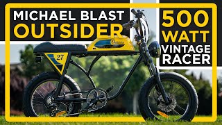 T4B Michael Blast Greaser Retro Electric Bicycle [upl. by Moss]