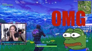 Fortnite Rocket Launch Reaction  ItsSkyLOL [upl. by Wappes]