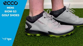 ECCO Biom G3 Golf Shoes Overview by TGW [upl. by Petey]