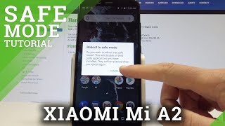 How to Enter Safe Mode on XIAOMI Mi A2  Exit Safe Mode [upl. by Ronnoc]