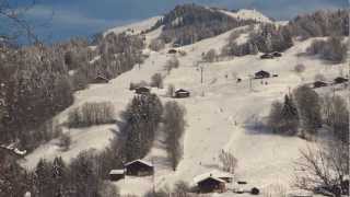 Le GrandBornand  Hiver  Winter [upl. by Reffineg371]