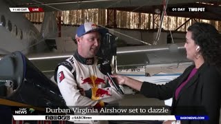 Durban Virginia Airshow  World Aerobatic Champion Pilot Patrick Davidson graces 2024 event [upl. by Akelahs241]