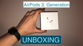 AirPods 3Generation Auspacken und Einrichten UNBOXING [upl. by Nerw]