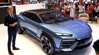 2024 Lamborghini Revuelto and 2028 Lamborghini Lanzador at GIMS Qatar 2023 [upl. by Morita]