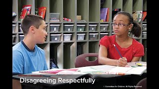 5th GRADE Lesson 7 Disagreeing Respectfully [upl. by Aidnyc]