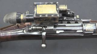 M1903 Sniper Rifle with Warner amp Swasey M1913 Musket Sight [upl. by Andros]