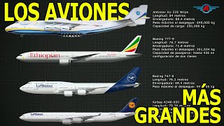 Los aviones más grandes y pesados que han surcado los cielos [upl. by Ibib]