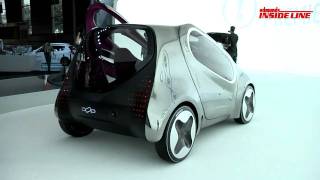 Kia Pop EV Concept at 2010 Paris Auto Show [upl. by Perusse]