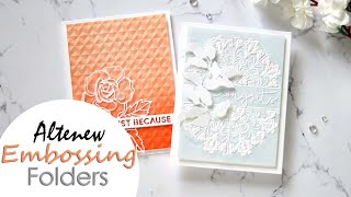 2 EASY Ways to Add Colour to 3D Embossing Folders [upl. by Esialb]