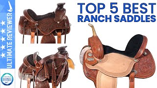 ✔️Top 5 Best Ranch Saddles Review in 2021 [upl. by Jannelle596]