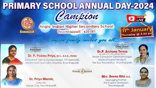 Campion  Primary School Annual Day  11th January 2024  430 pm [upl. by Ardnosal]