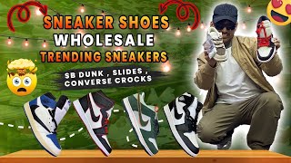 सस्तो सस्तो जुत्ता चप्पल पसल Wholesale  Biggest Sneaker Shoes Wholesale Store  Kathmandu New Road [upl. by Crandell]