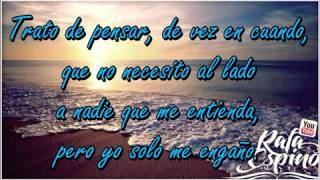 Rafa Espino  Nada Más Que Prometerme Letra [upl. by Arimas]