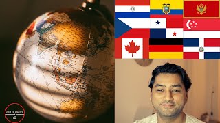 9 easiest countries to immigrate and get citizenship  Hindi mein ✈️🧳🖖🏽  Lost in Heaven [upl. by Millda577]