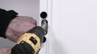 How to replace a lock on Bisley Economy sliding door cupboards  By Bisley How To [upl. by Goulden]