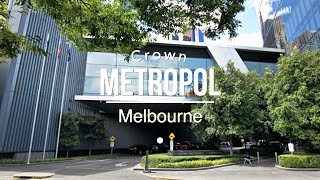 Crown Metropol Hotel Tour  Melbourne Australia  Traveller Passport [upl. by Enylhsa]