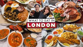 LONDON Food Guide  15 Great Places to Eat [upl. by Darnok]