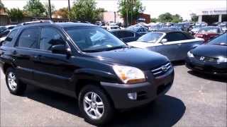 SOLD 2008 Kia Sportage EX V6 Walkaround Start up and Overview [upl. by Baseler495]