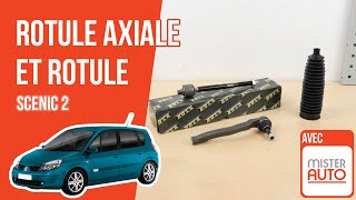 Changer la Rotule axiale et la Rotule de Direction Scenic 2 🚗 [upl. by Ahsekar192]