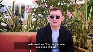 Cannes 2021  Paolo Moretti Délégué général de la Quinzaine des Réalisateurs [upl. by Yrrum]