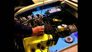 Lancia Fulvia 16 HF first start amp engine sound [upl. by Aneel]