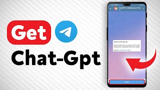 How To Get Chat Gpt In Telegram  Full Guide [upl. by Enomes]