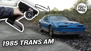 Pontiac Trans Am Full RC Conversion From a 39 Year Old Plastic Model to a Super Scale RC Car 🔧 [upl. by Lewap951]