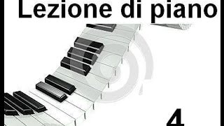 LEZIONE DI PIANOFORTE 4  LE ALTERAZIONI  nuovo corso [upl. by Bettzel]