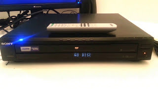 Sony DVPNC85H 5 Disc DVD Changer Player HDMI 1080i Upscaling wRemote Tested Ebay Showcase Sold [upl. by Kazimir]