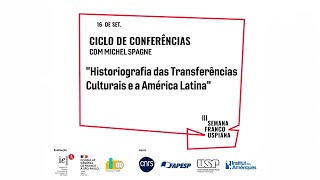 Ciclo de Conferências Michel Espagne 1º dia [upl. by Zilber]