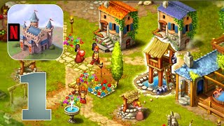 Townsmen  A Kingdom Rebuilt  Gameplay Walkthrough  Kamal Gameplay  Part 1 Android iOS [upl. by Weywadt]