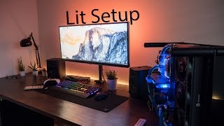 Mein Gaming  Work Setup Teil 3  Kleinzeug und Beleuchtung [upl. by Dowdell]