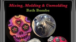 ArtisanBath Indulgences Molding and Unmolding Bath BombsHow To [upl. by Enaz]