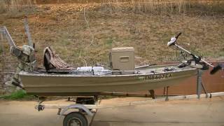 Best 10foot jon boat setup ever [upl. by Adolf]