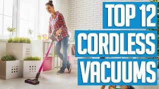 Best Cordless Vacuums 2018  TOP 12 Cordless Vacuum [upl. by Htiduj562]