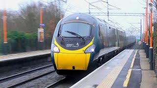 Trains at Marston Green  WCML  10th March 2024 [upl. by Lewendal]