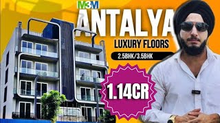 M3M ANTALYA HILLS  Luxury Floors Sector 79  Aravali ⛰️ Facing Township🌴 ingurgaon luxuryhomes [upl. by Allix656]