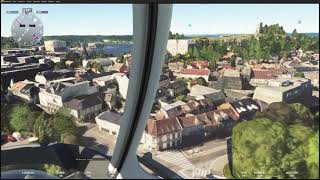 MSFS2020  Tønsberg CITY ADDON close flight  PREVIEW   LINK [upl. by Clauddetta]