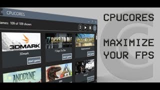 CPUCores  Increase Gaming FPS [upl. by Ttik]