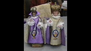 Making the Cut and Sew Infant of Prague Vestments [upl. by Ewen]